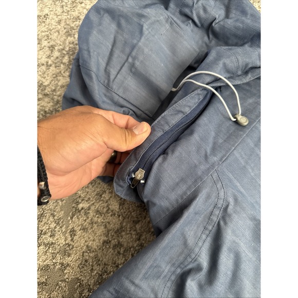 Patagonia Rubicon‎ Jacket Men's XL Blue Water Repellent Hooded Full Zip - Picture 14 of 14